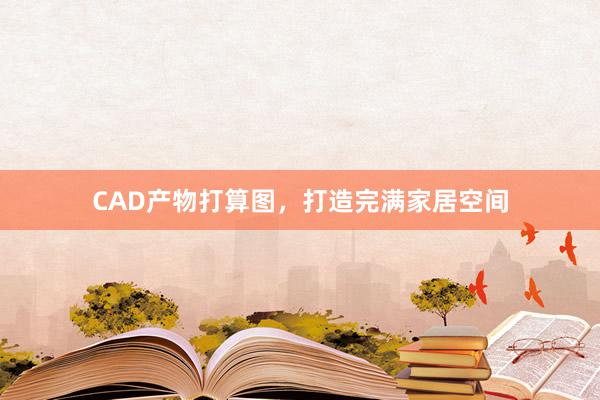 CAD产物打算图，打造完满家居空间